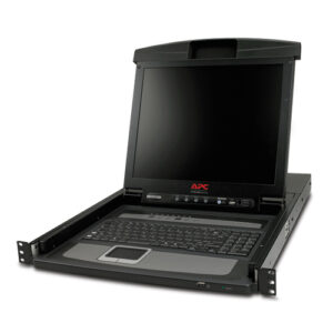 APC 17 Rack LCD Console with Integrated 8 P