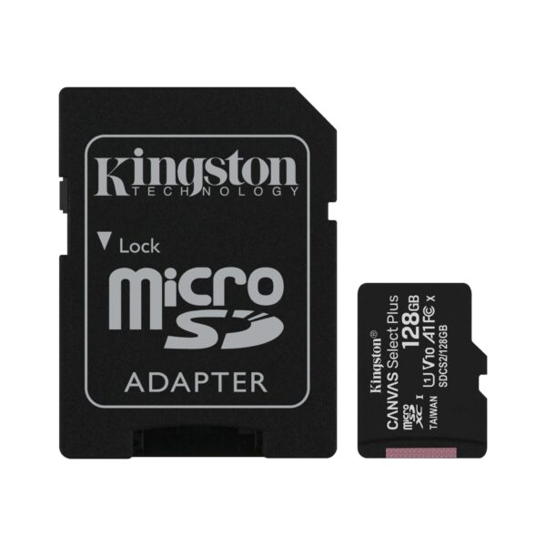 Kingston Canvas Select Plus MicroSD Memory Card 128GB