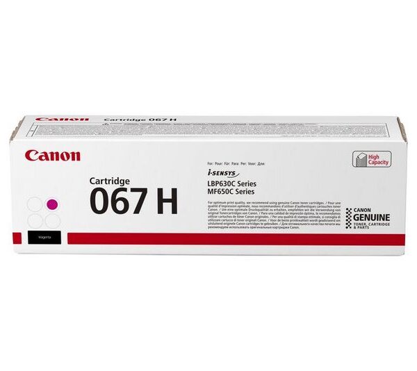 Canon 067 High Capacity Toner Cartridge (Magenta)